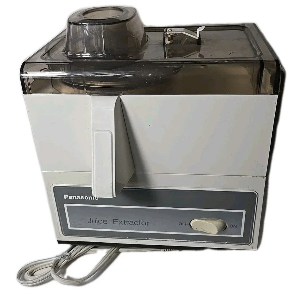 Vintage Panasonic Juicer Juice Extractor MJ-65PR Made In Japan Tested Working